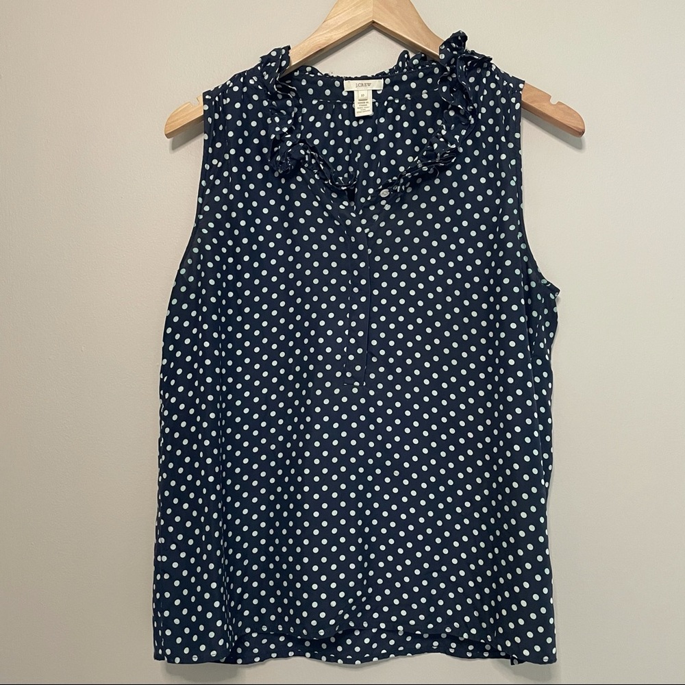 100% Silk J. Crew blouse